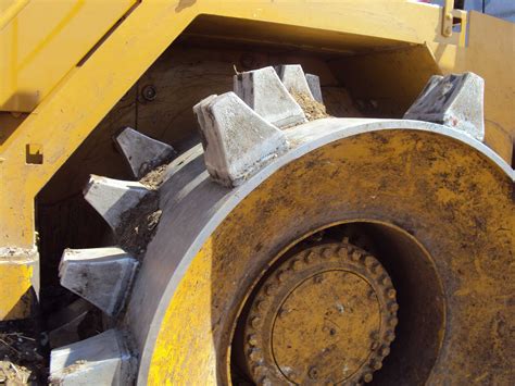 cat excavator compaction wheel|used compaction wheels for excavators.